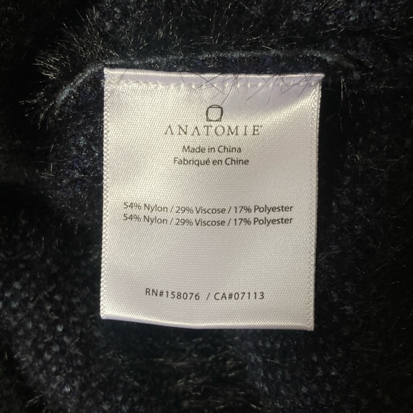 Anatomie Ciara Cozy Full Zip Hoodie Women’s size Small in Navy Blue / Black Camo - Picture 6 of 6